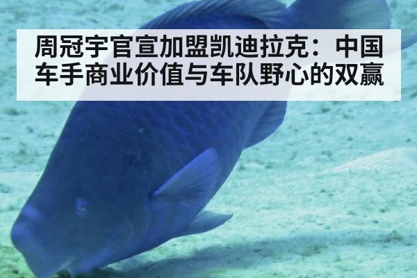 周冠宇官宣加盟凯迪拉克：中国车手商业价值与车队野心的双赢
